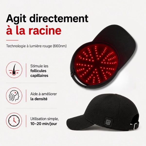 Vélora™ Casquette Densité Capillaire